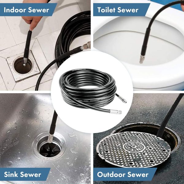 Pressure Washer Sewer Jetter Kit by Twinkle Star-6