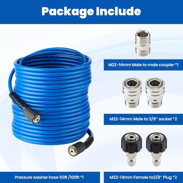 Pressure Washer Hose by Twinkle Star PVC Material-6