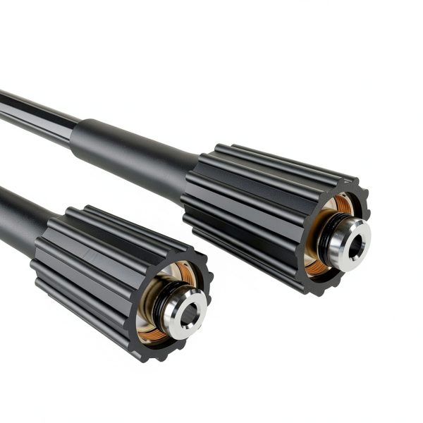 BEEWEEL Pressure Washer Hose PVC Black 32FT High Pressure-3