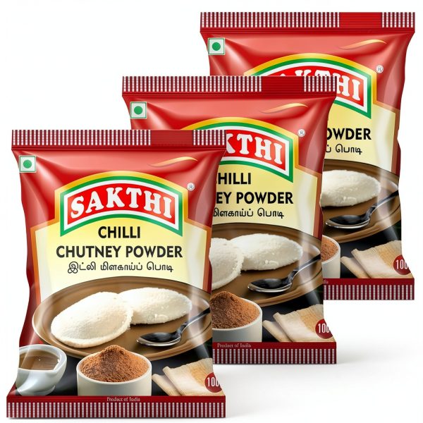 Sakthi Masala Chutney Powder Natural Spicy Grocery-0