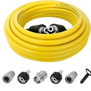 Pressure Washer Hose LycorTrade 4200 PSI Yellow-0