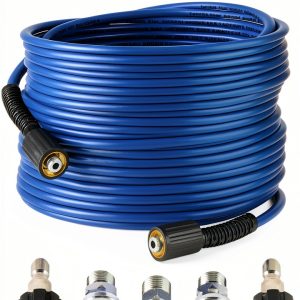 Twinkle Star 100 FT Super Flexible Pressure Washer Hose-0