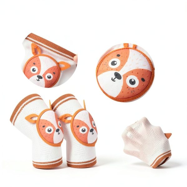 Baby Knee Pads BO0006 Cotton Mesh Design for Boys-3