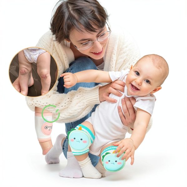 Baby Knee Pads BO0006 Cotton Mesh Design for Boys-2