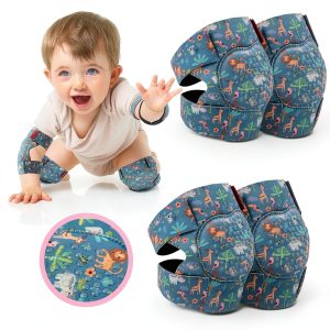 Baby Knee Pads 2-Pack Neoprene Adjustable Velcro Unisex Protective-0