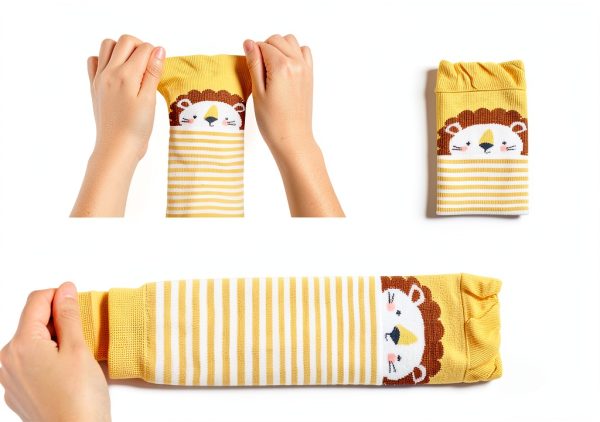ComfyKids Baby Leg Warmers Set MC181 3‑Pack Animal Patterns-1