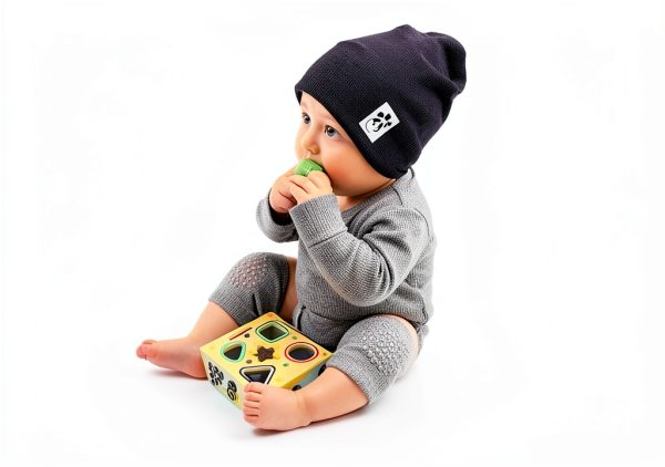 TinyTrek Baby Knee Pads 5-Pack Adjustable Sponge Cushion-1