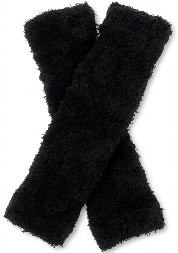 Capezio Harmonie 12" Pamper Legwarmer - Child, Black, One Size-1