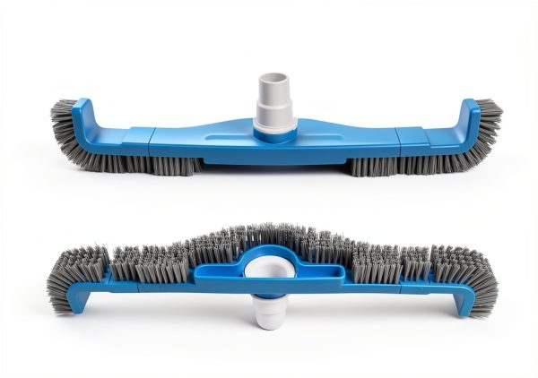 20" 2 in 1 Pool Brush Vacuum Head TidyMister Hose Nylon Bristles-4