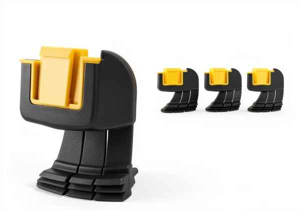Pool Brush ZYROA 4-Pack for Zodiac MX6 MX8 Elite, Grey/Yellow-1