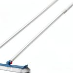Swimming Pool Brush with Pole, 16ft Aluminum Telescopic Handle and-0