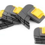 Pool Brush ZYROA 4-Pack for Zodiac MX6 MX8 Elite, Grey/Yellow-0