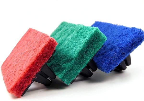 Waterline Scrubber by CfoPiryx Hot Tub Cleaning Brush Blue-3