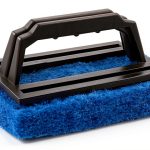 Waterline Scrubber by CfoPiryx Hot Tub Cleaning Brush Blue-0