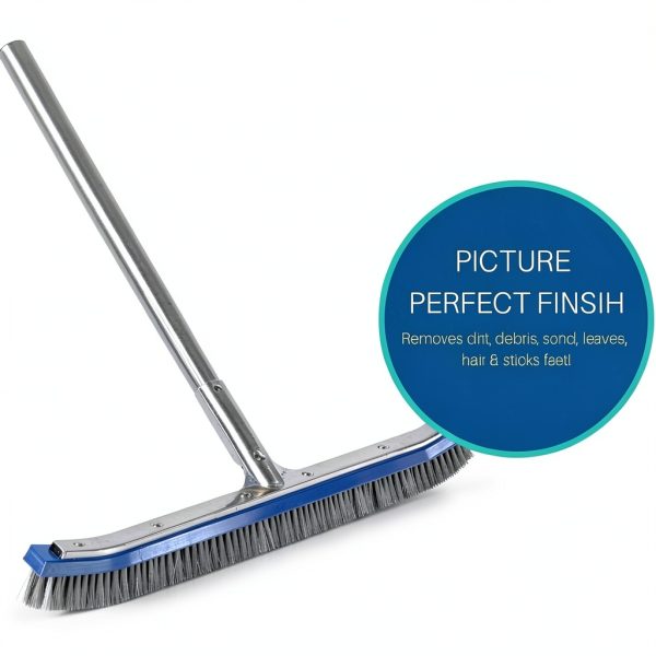 Aquatix Pro 18" Pool Brush Head for Walls Floors Tiles-4